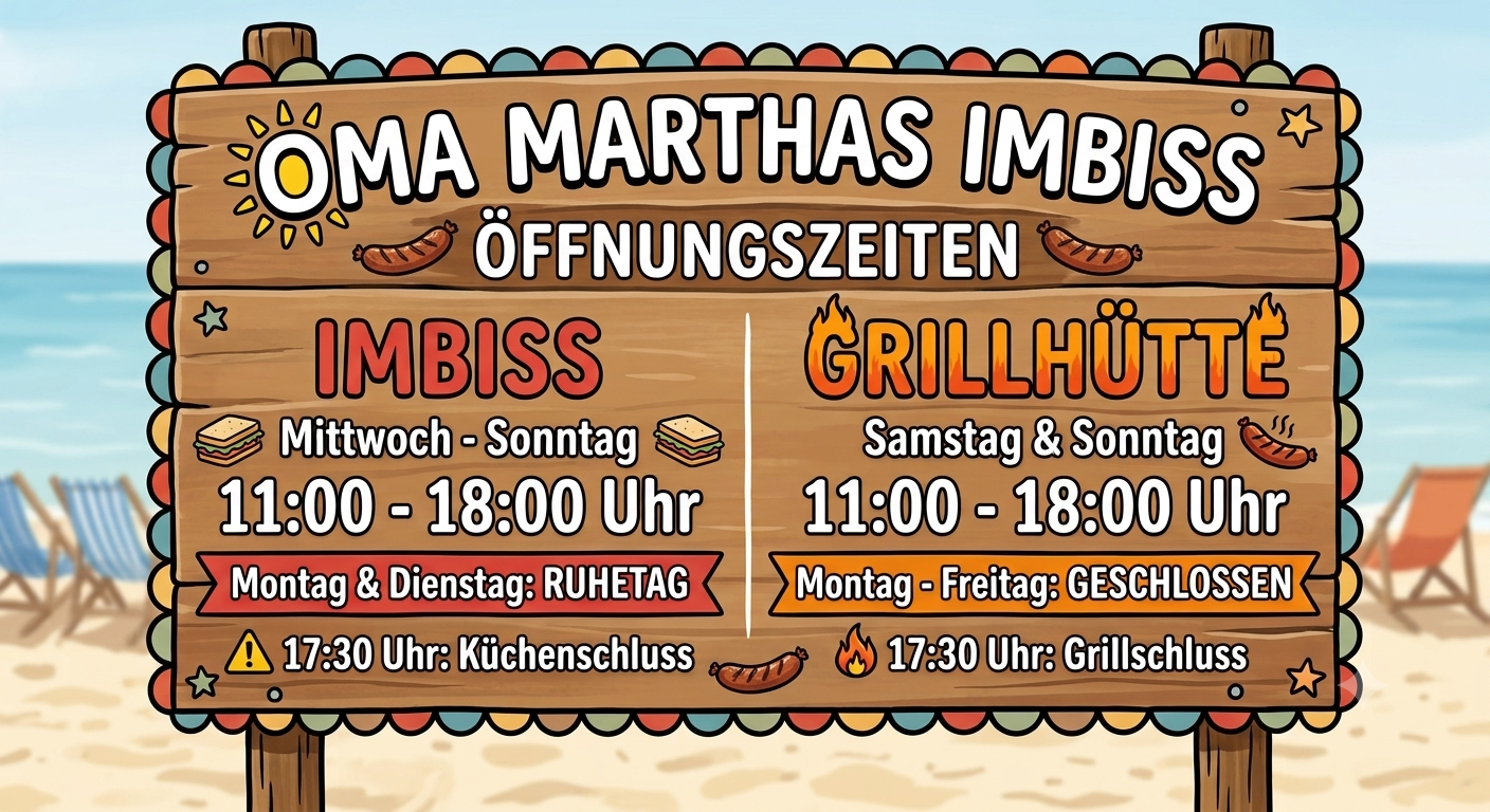 Bild der Öffnungszeiten